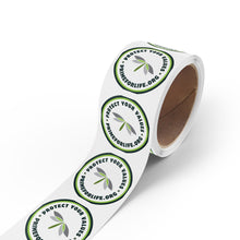 Load image into Gallery viewer, Protect Your Values - Round Sticker Label Rolls