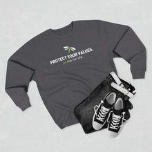 Load image into Gallery viewer, Protect Your Values - Unisex Crewneck Sweatshirt