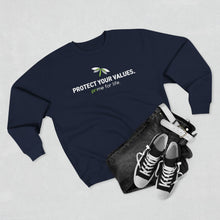 Load image into Gallery viewer, Protect Your Values - Unisex Crewneck Sweatshirt
