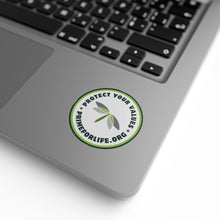 Load image into Gallery viewer, Protect Your Values - Round Sticker Label Rolls
